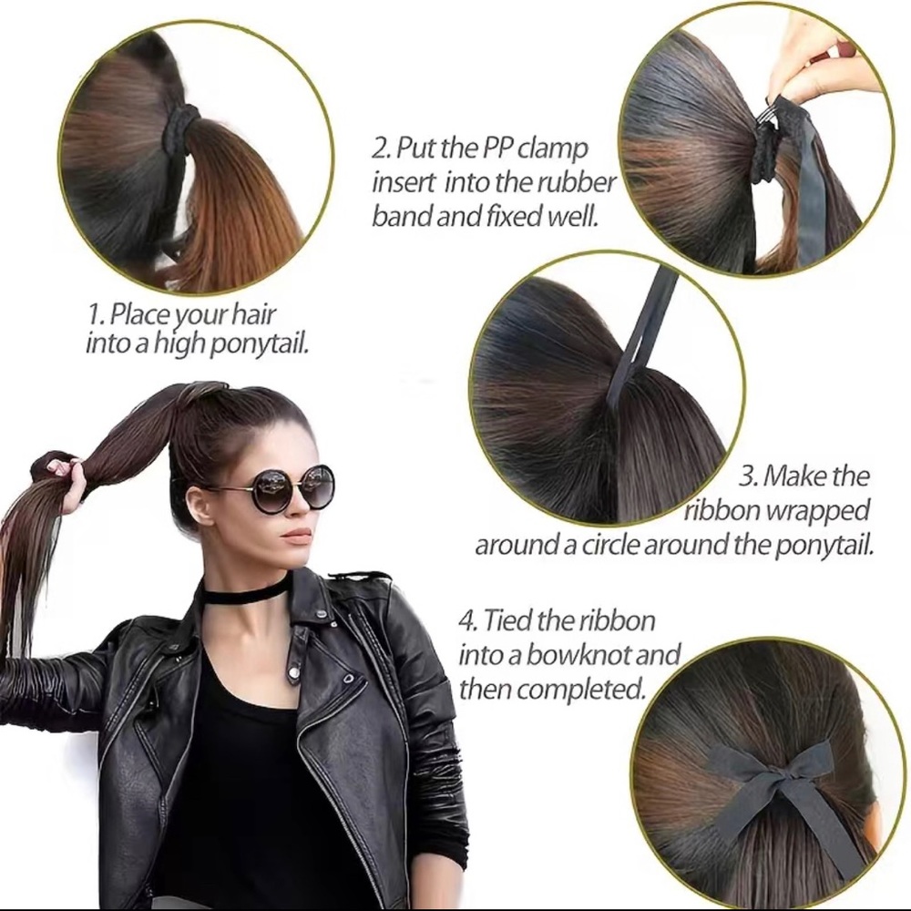 Ponytail extension/wig